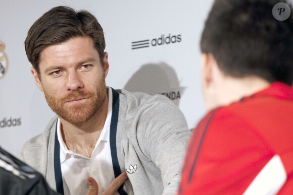 Xabi Alonso à Madrid, le 21 février 2013.
