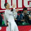 Cristiano Ronaldo lors de la demi-finale retour de la Ligue des champions à l'Allianz Arena de Munich entre le Bayern Munich et le Real Madrid, match remporté 4-0 par les Madrilènes le 29 avril 2014