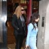 Kim Kardashian et Serena Williams quittent la boutique d'Azzedine Alaïa, dans le 4e arrondissement. Paris, le 30 avril 2014.
