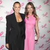 Donna Karan et Elizabeth Hurley à la soirée The Breast Cancer Research Foundation's Hot Pink Party, à New York, le 28 avril 2014.