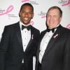 Victor Cruz et Bill Belichick à la soirée The Breast Cancer Research Foundation's Hot Pink Party, à New York, le 28 avril 2014.