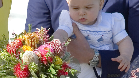 George de Cambridge : Le petit prince de William et Kate, cette fleur fragile...