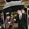 Lily Allen quitte la tea party organisé par Chanel. Londres, le 1er mai 2014.