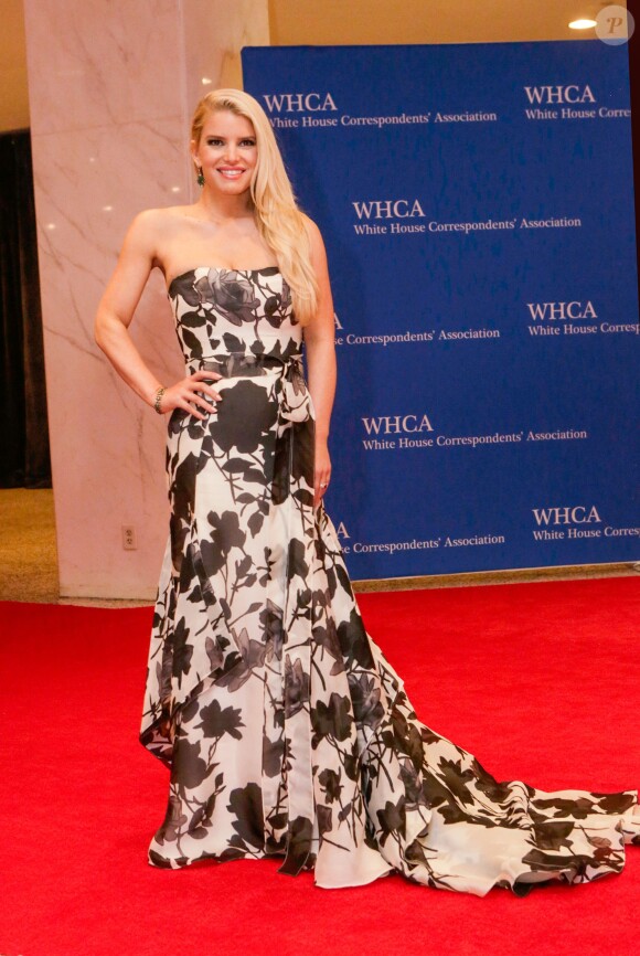 Jessica Simpson au dîner des correspondants de la Maison Blanche, au Washington Hilton de Washington, le 3 mai 2014.