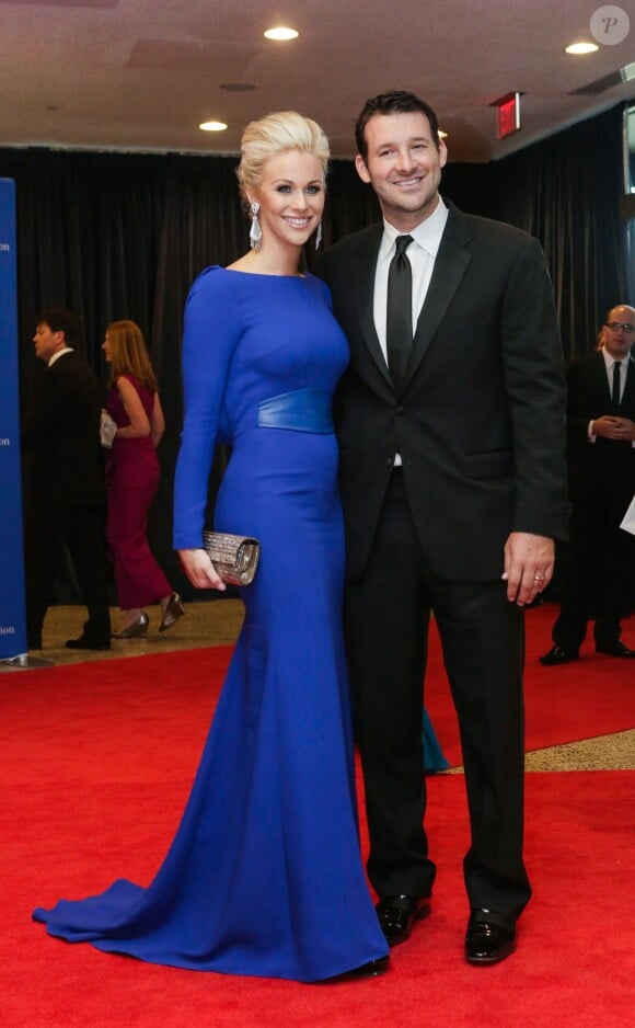 Candice Crawford et Tony Romo au dîner des correspondants de la Maison Blanche, au Washington Hilton de Washington, le 3 mai 2014.