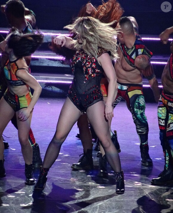 Concert de Britney Spears "Britney: Piece Of Me" à Las Vegas, le 27 décembre 2013.