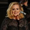 Adele au Grammy Awards, à Los Angeles le 13 février 2012.