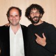 Lionel Abelanski et Tomer Sisley à la première de "Kidon" au Pathé Beaugrenelle, Paris, le 6 mai 2014.