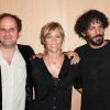 Lionel Abelanski, Elodie Hesme et Tomer Sisley à la première de "Kidon" au Pathé Beaugrenelle, Paris, le 6 mai 2014.