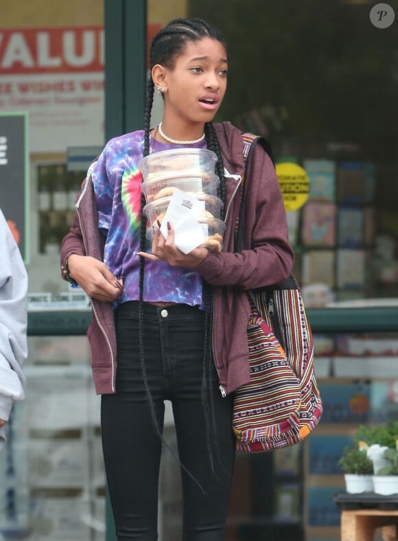 Exclusif - Willow Smith à Beverly Hills, le 1er Mars 2014.