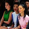 Rihanna, Marion Cotillard, Laeticia Casta au défilé Christian Dior Cruise 2015 le 7 mai à Brooklyn. New York