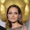 Angelina Jolie aux Oscars à Hollywood, Los Angeles, le 2 mars 2014.
