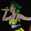 La chanteuse Katy Perry lors de sa tournée Prismatic Tour le 7 mai 2014 à Belfast