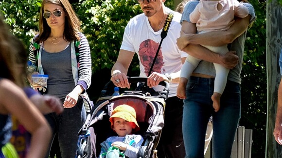 Robert Downey Jr. et Jeremy Renner : Des Avengers papa-poules, en sortie au zoo
