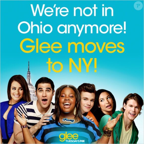 Affiche promo de la 5e saison de Glee.