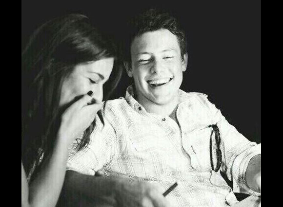 Lea Michele et Cory Monteith. Photo dévoilée le 11 mai 2014 par l'actrice sur Twitter.