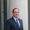 François Hollande - Dîner officiel au Palais de l'Elysée, en l'honneur de Mr Shinzo Abe, Premier ministre du Japon à Paris, le 5 mai 2014.