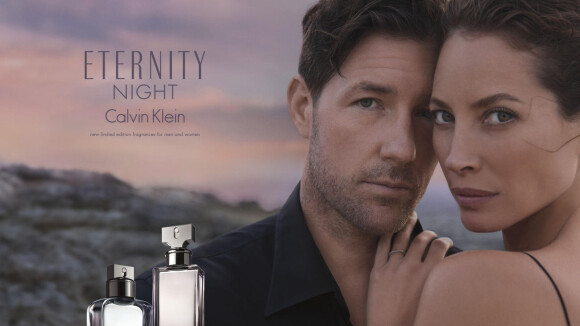 Christy Turlington et Edward Burns pour la campagne Calvin Klein Eternity