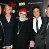 Ryan Murphy, Julia Roberts, Larry Kramer,Mark Ruffalo,Len Amato  lors de l'avant-première du téléfilm The Normal Heart à New York le 12 mai 2014