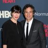 Mark Ruffalo et sa femme Sunrise Coigney lors de l'avant-première du téléfilm The Normal Heart à New York le 12 mai 2014