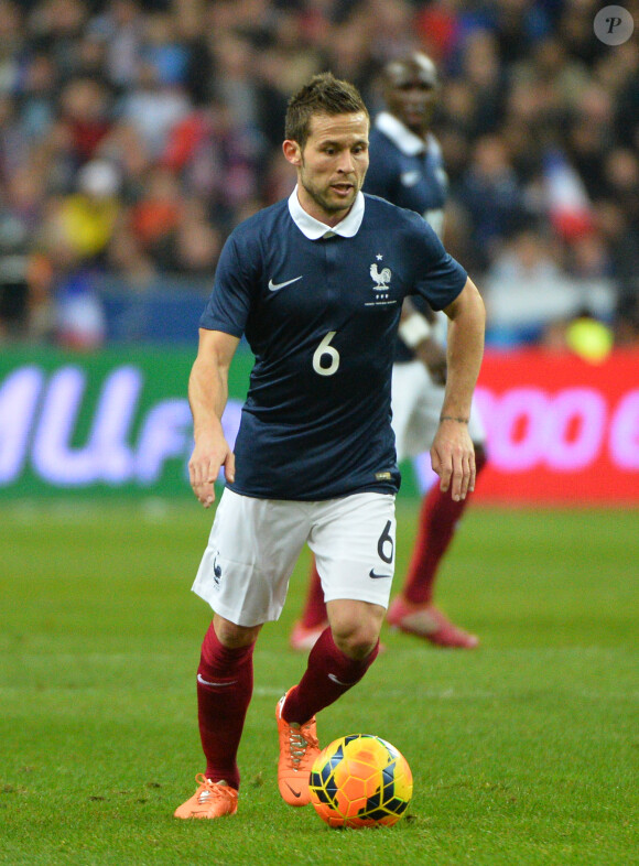 Yohan Cabaye au Stade de France le 5 mars 2014. 