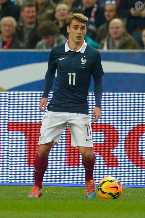 Antoine Griezmann au Stade de France le 5 mars 2014. 