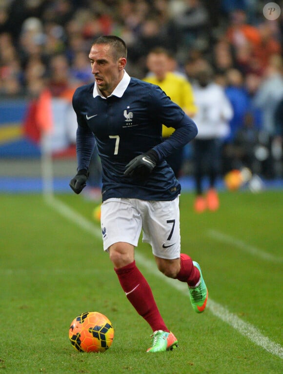 Franck Ribery au Stade de France le 5 mars 2014. 