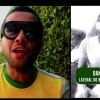 Dani Alvès interpelle Zlatan Ibrahimovic dans une vidéo pour tenter de le convaincre de venir assister à la Coupe du monde au Brésil