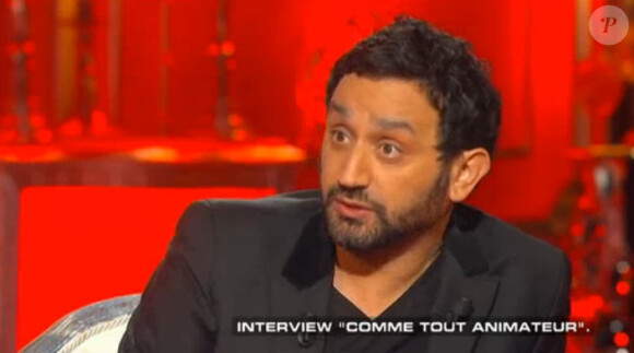 Cyril Hanouna, sur le plateau de Salut les Terriens, le samedi 19 avril 2014 sur Canal+.