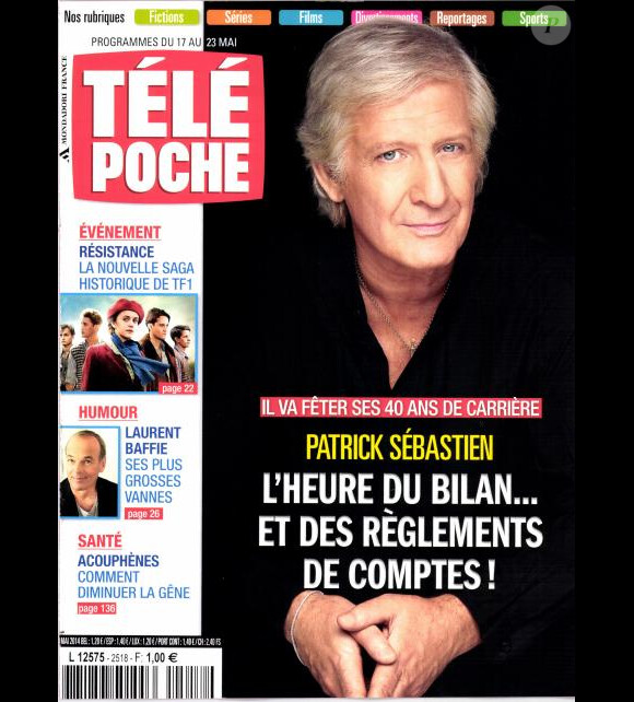 Magazine Télé Poche du 17 au 23 mai 2014.