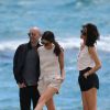 Kendall Jenner se détend près de l'hôtel Martinez. Cannes, le 15 mai 2014.