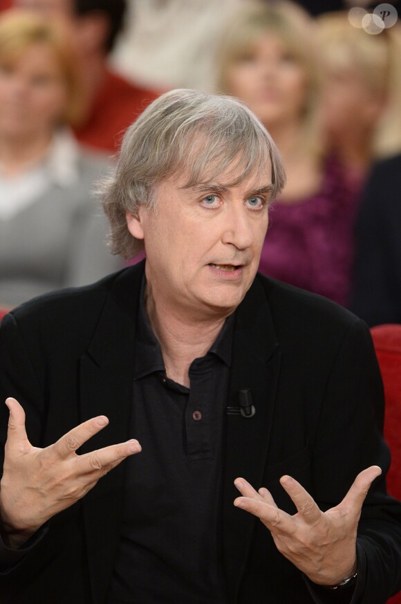 Plantu - Enregistrement de l'émission "Vivement Dimanche" à Paris le 13 mai 2014. L'émission sera diffusée le 18 mai 2014.