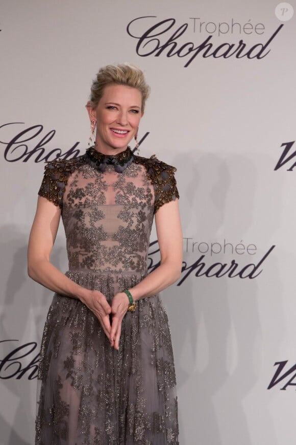 Cate Blanchett - Remise du trophée Chopard à l'hôtel Martinez lors du 67e festival international du film de Cannes, le 15 mai 2014.