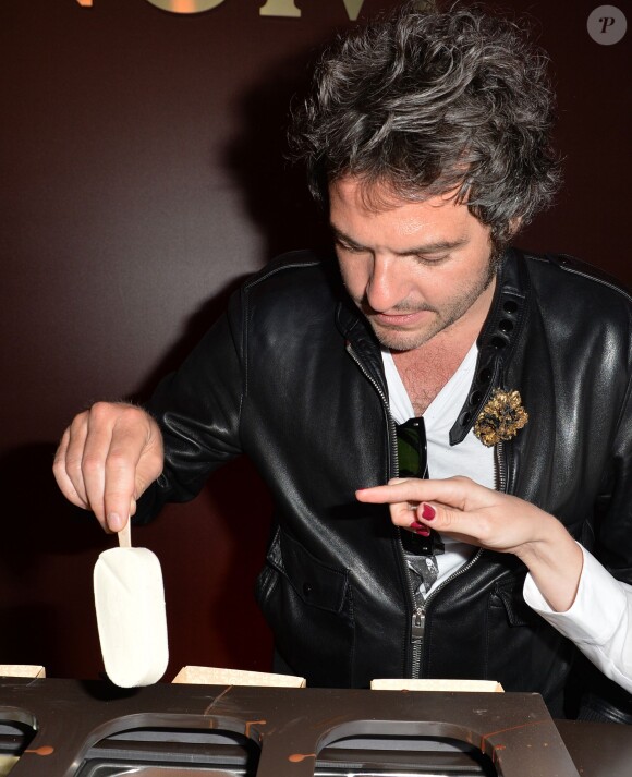 Le chanteur M (Mathieu Chedid) - Soirée du film "Party Girl" en compétition pour Un Certain Regard sur la plage Magnum lors du 67e festival international du film de Cannes à Cannes le 15 mai 2014.