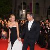 Blake Lively et son mari Ryan Reynolds - Montée des marches du film "Captives" lors du 67e Festival du film de Cannes, le 16 mai 2014.