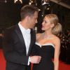 Blake Lively et son mari Ryan Reynolds - Montée des marches du film "Captives" lors du 67e Festival du film de Cannes, le 16 mai 2014.