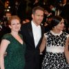 Ryan Reynolds, Rosario Dawson, Mireille Enos enceinte lors du 67e Festival de Cannes, le 16 mai 2014.