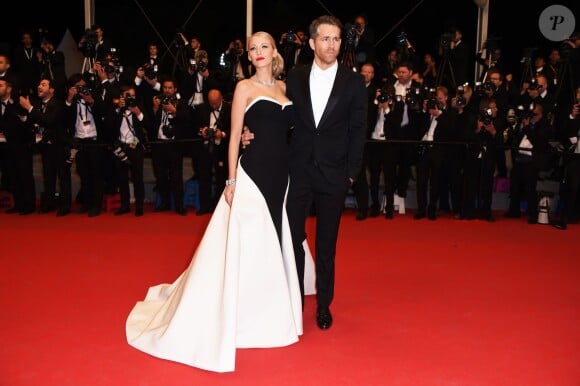 Ryan Reynolds and Blake Lively arriving at Captives screening held at the Palais Des Festivals in Cannes, France on May 16, 2014, as part of the 67th Cannes Film Festival. Photo by Lionel Hahn/ABACAPRESS.COM16/05/2014 - Cannes