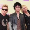 Tré Cool, Billie Joe Armstrong et Mike Dirnt de Green Day à Los Angeles, le 6 septembre 2012. 