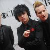Mike Dirnt, Billy Joe Armstrong et Tré Cool de Green Day à New York le 13 juin 2010.