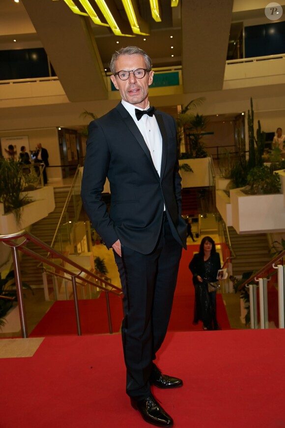 Lambert Wilson lors du dîner d'ouverture du 67e Festival du film de Cannes, le 14 mai 2014.