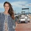 Exclusif - La comédienne Alice David pose pour Allociné/PurePeople sur le ponton de la plage du Majestic en partenariat avec le groupe Barrière, le 18 mai 2014.