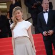  Amber Heard &agrave; la mont&eacute;e des marches du film "Deux jours, une nuit" lors du 67 &egrave;me Festival du film de Cannes le 20 mai 2014. 
