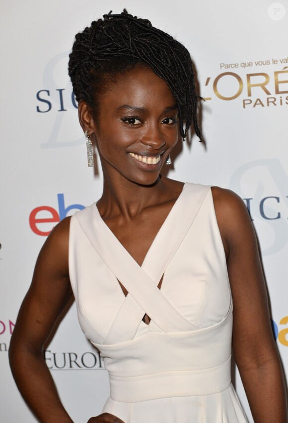 Aïssa Maïga à Cannes. Le 15 mai 2014.