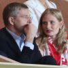 Dmitry Rybolovlev et sa fille Ekaterina à Monaco le 14 septembre 2012.