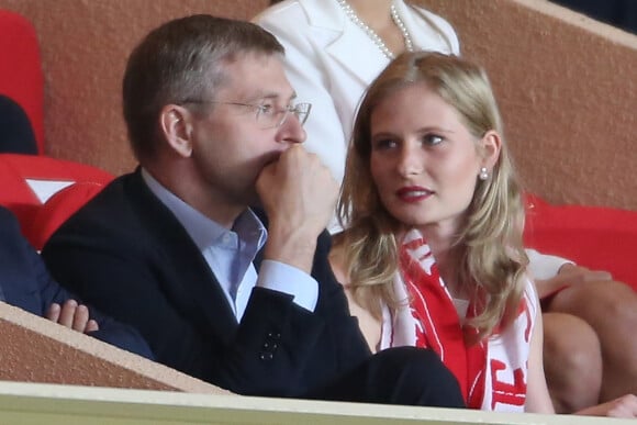 Dmitry Rybolovlev et sa fille Ekaterina à Monaco le 14 septembre 2012.