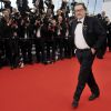 Helmut Berger - Montée des marches du film "Saint-Laurent" lors du 67e festival international du film de Cannes - 17 mai 2014