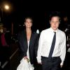 Heidi Klum, Vito Schnabel - Soirée Roberto Cavalli sur son yacht sur le port de Cannes lors du 67e festival de Canes le 21 mai 2014.