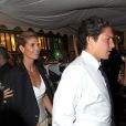  Heidi Klum, Vito Schnabel - Soir&eacute;e Roberto Cavalli sur son yacht sur le port de Cannes lors du 67e festival de Canes le 21 mai 2014. 