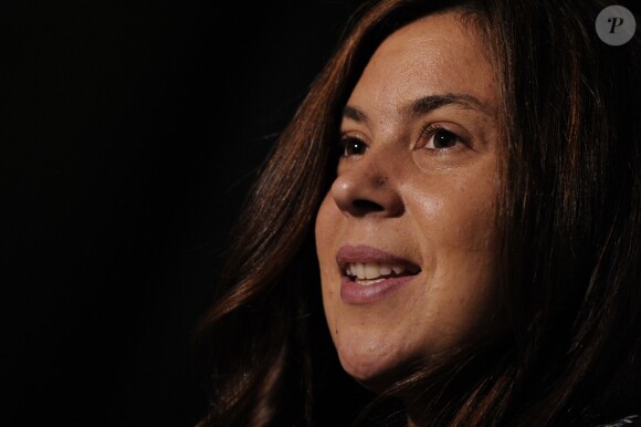 Marion Bartoli lors d'une conférence de presse au Sofitel Hotel, New York le 25 août 2013